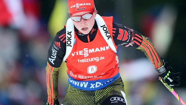 Frauenstaffel in Ruhpolding ohne Hildebrand
