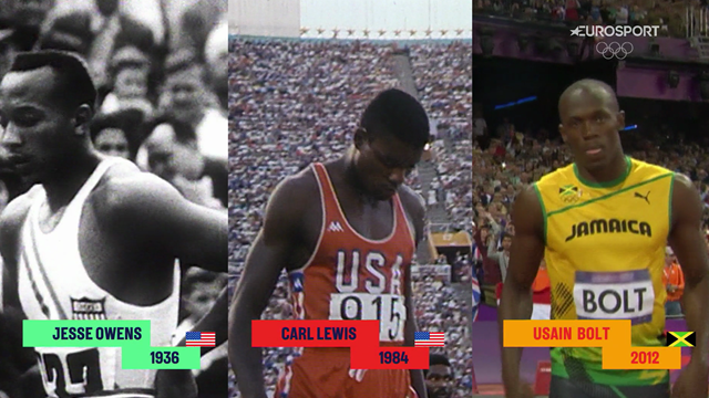 The race of legends: What if Owens, Lewis and Bolt raced each other? The race of legends: What if Owens, Lewis and Bolt raced each other?