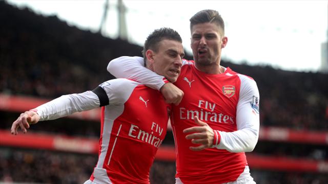 Olivier Giroud, Francis Coquelin and Laurent Koscielny sign new Arsenal deals