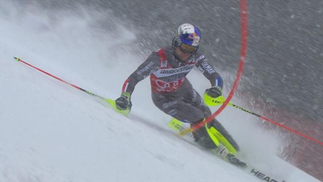 Solide à défaut d'être génial, Pinturault reste en embuscade après le slalom Solide à défaut d'être génial, Pinturault reste en embuscade après le slalom