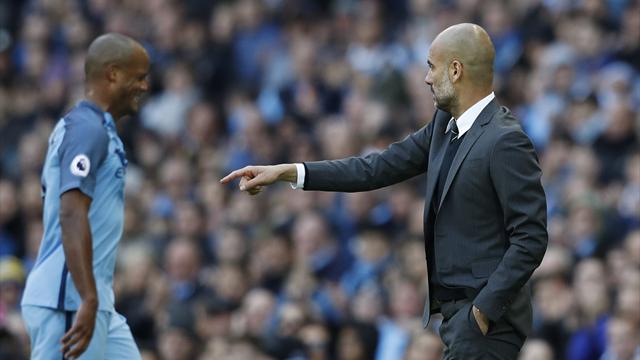 Guardiola : "Kompany sait ce qu'il doit faire" Guardiola : "Kompany sait ce qu'il doit faire"