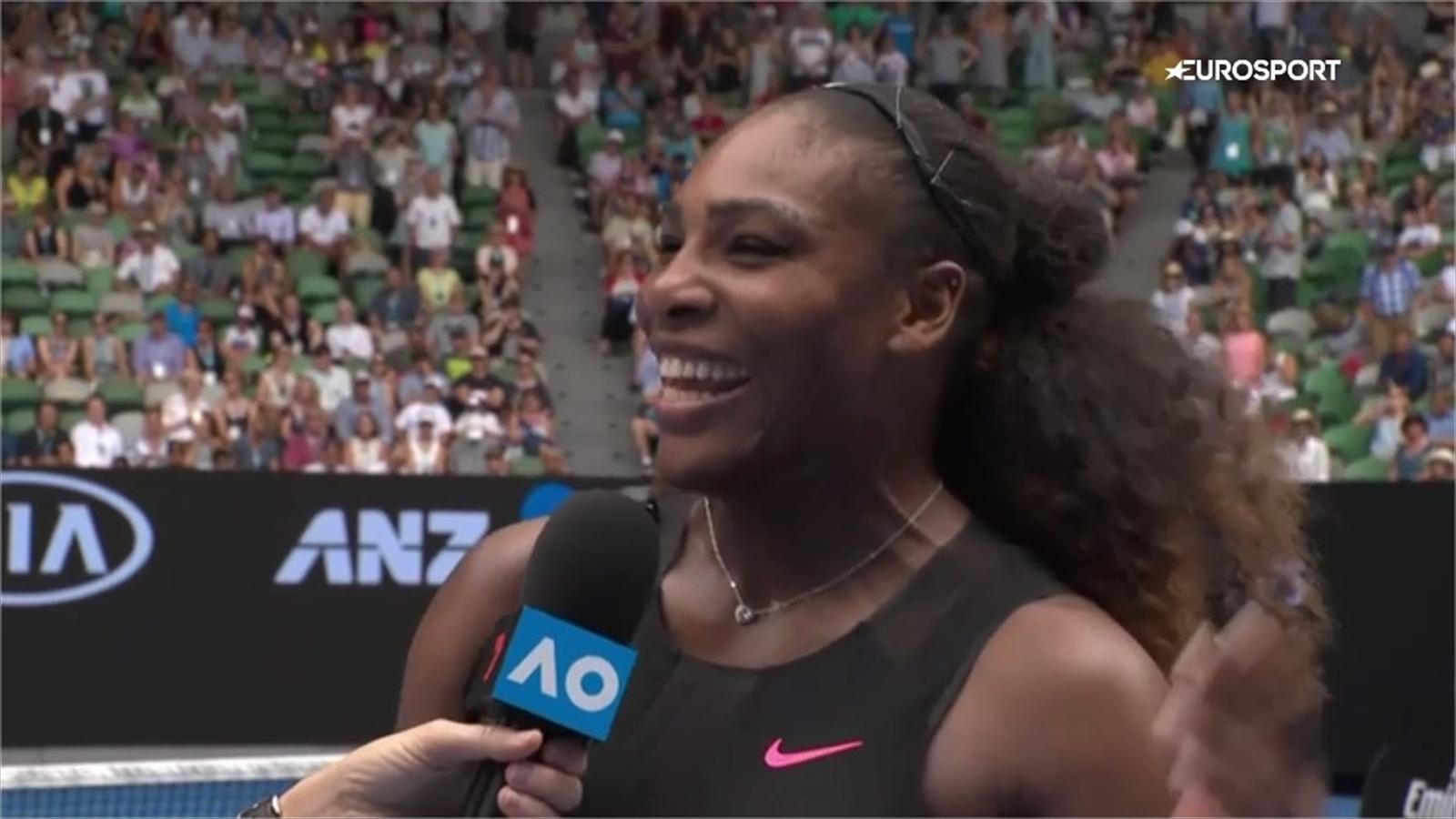 VIDEO - 'I love you back!' - Serena Williams responds to fan in amusing fashion - Eurosport.com