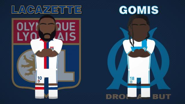 Lacazette-Gomis, un duel de buteurs passé au crible