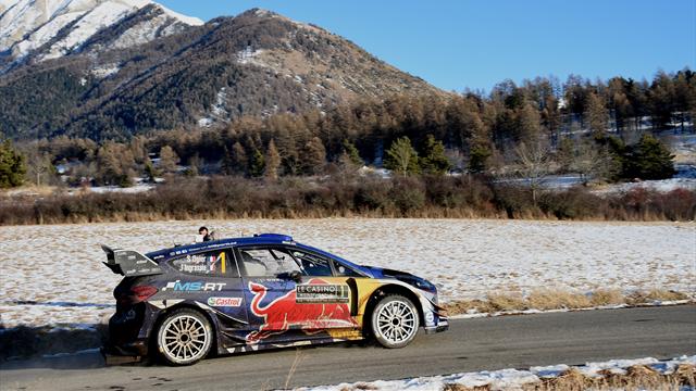 Après sa faute, Ogier a fait jeu égal avec le leader Neuville