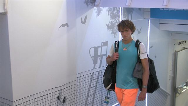 Défaite + Enorme ovation de la Rod Laver Arena = Sacrée émotion pour Zverev