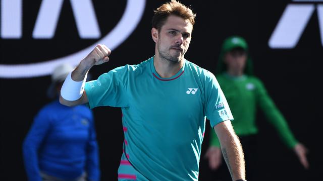 Wawrinka, lui, passe entre les gouttes
