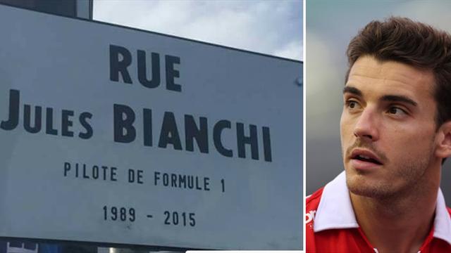 Inaugurata a Nizza una via dedicata a Jules Bianchi