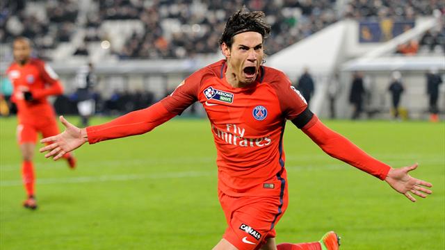 Avec 109 buts, Cavani rejoint Pauleta et n'a plus qu'Ibra dans le viseur