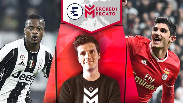 Evra et Guedes, les bons choix de l’OM et du PSG ? On en parle dans Mercredi Mercato à 18h30