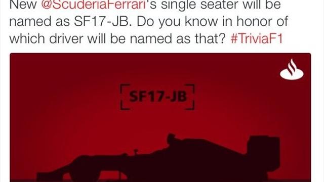 In Spagna sicuri: la nuova Ferrari F1 si chiamerà SF17-JB in onore di Jules Bianchi