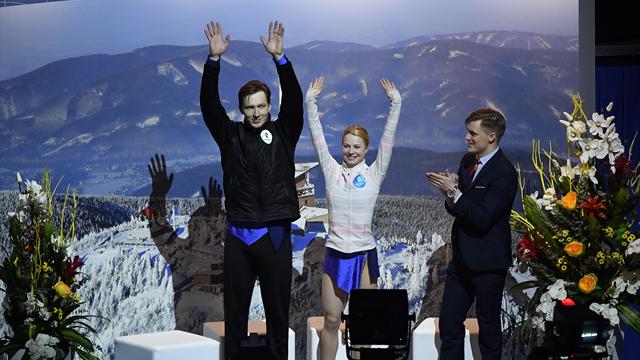 Тарасова и Морозов выиграли чемпионат Европы в парном катании