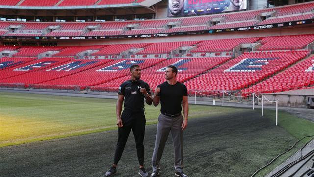 Wembley porté à 90.000 spectateurs pour le combat Joshua-Klitschko