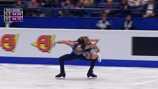 Papadakis et Cizeron ont encore été parfaits Papadakis et Cizeron ont encore été parfaits