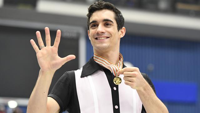 Fernandez premier patineur sacré cinq fois de suite depuis 44 ans