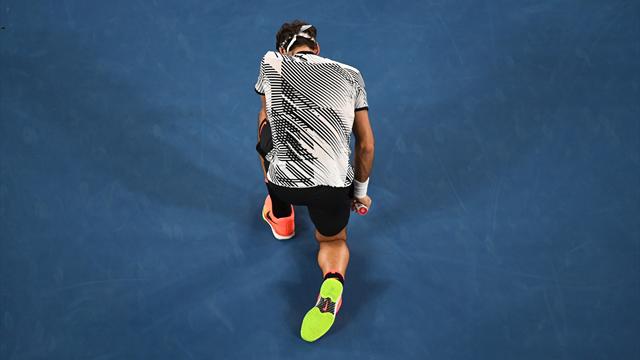 Tension, rebondissement et soulagement : le dernier jeu de Federer en vidéo Tension, rebondissement et soulagement : le dernier jeu de Federer en vidéo