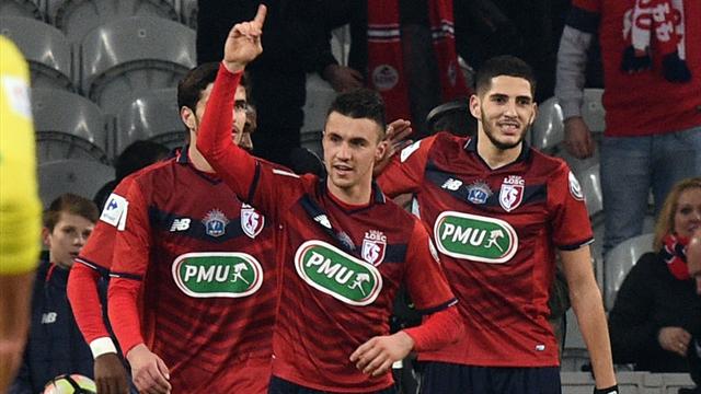 Lille s’offre Nantes, Bergerac un bel exploit