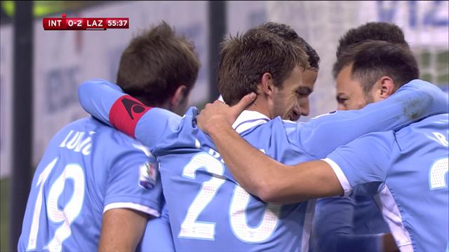 Une belle tête, un penalty sous la barre : la Lazio est en demi-finales