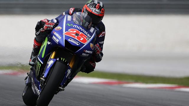 Márquez y Lorenzo mejoran pero no pueden con un estratosférico Maverick que lidera el último día