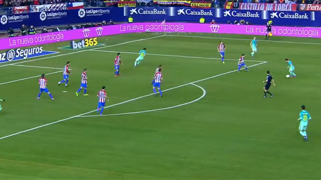Pure, puissante : la frappe de Messi à l’extérieur de la surface n’a laissé aucune chance à Moya