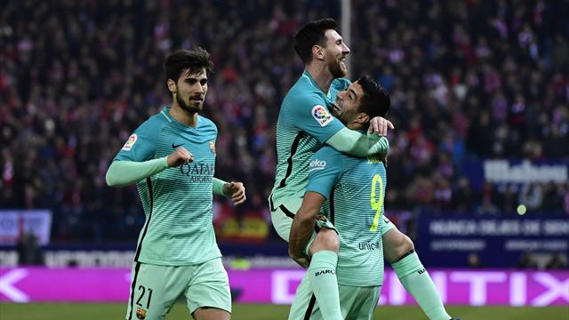 Grâce à Suarez et Messi, le Barça prend une option