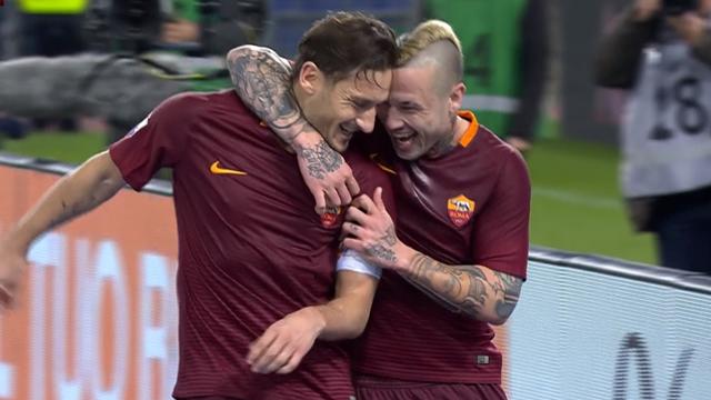 D’un penalty à l’ultime minute, Totti envoie la Roma en demi-finale : le résumé