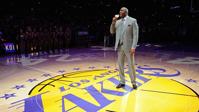 Magic named Lakers' president of basketball operations