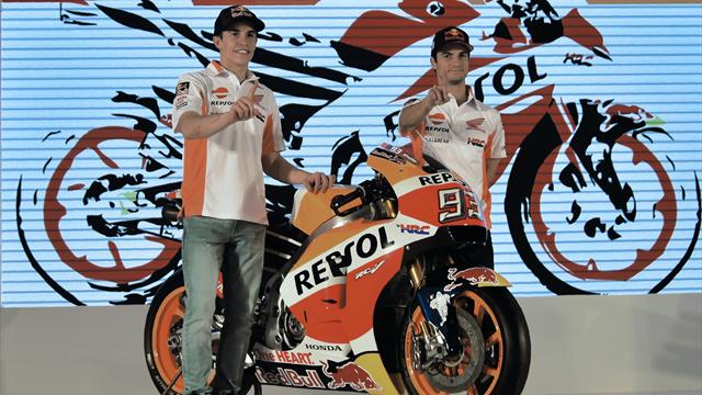 Marquez et Pedrosa ont présenté leur nouvelle arme en grandes pompes