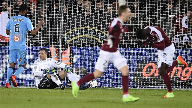 Sans génie ni réussite, Marseille replonge à Metz