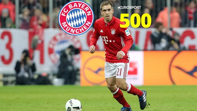 Philipp Lahm: Bayern Munich Legend just made his 500th appearance Philipp Lahm: Bayern Munich Legend just made his 500th appearance