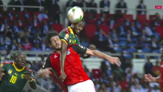 Nicolas N'Koulou draws Cameroon level against Egypt Nicolas N'Koulou draws Cameroon level against Egypt