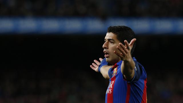 Luis Suarez écope de deux matches de suspension, le Barça fait appel