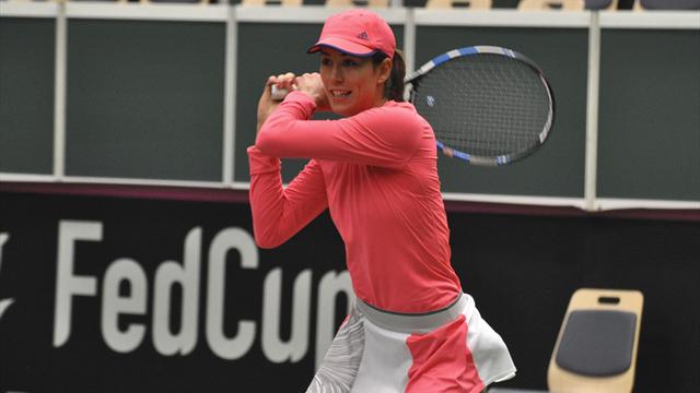 Copa Federación - Garbiñe Muguruza: "Estamos motivadas y vamos a pelear"