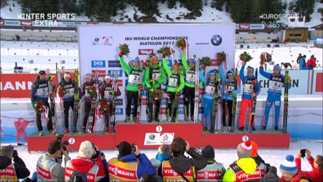 Winter Extra: Germany win mixed relay, Russian unhappy with Fourcade Winter Extra: Germany win mixed relay, Russian unhappy with Fourcade