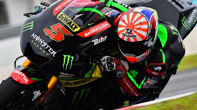 "Rossi a dit à Johann : 'Bravo, de ce que j'ai vu, tu roules très très bien !' "