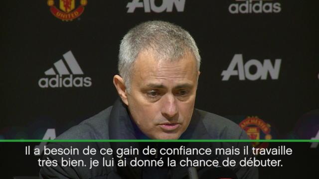 Mourinho : « Martial a besoin de sentir que je le vois »