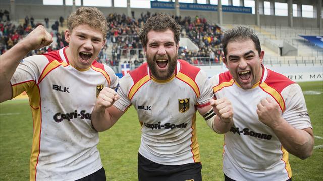 Dans le Tournoi B, l’Allemagne a décroché une victoire historique face à la Roumanie !