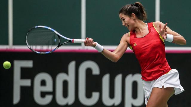 Copa Federación, Pliskova-Muguruza: Un mal día en el peor momento (6-2 y 6-2; 2-1 en el global)