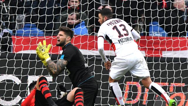 Nice fight back to draw at Rennes but title ambitions fade