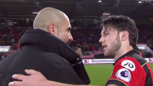 Le geste de classe de Guardiola pour Arter