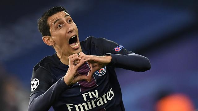 Après le coup franc, la frappe lumineuse de Di Maria : le 3e but parisien en vidéo