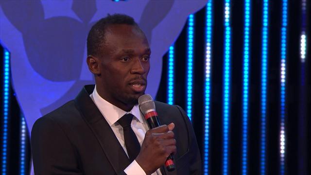 Bolt collects Laureus award, as Biles wins women's prize Bolt collects Laureus award, as Biles wins women's prize