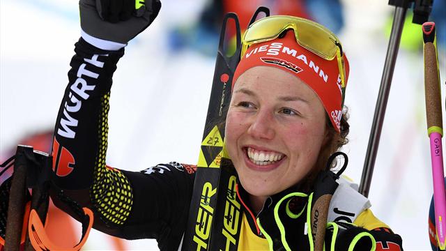 Dahlmeier encore sacrée, les Bleues se ratent