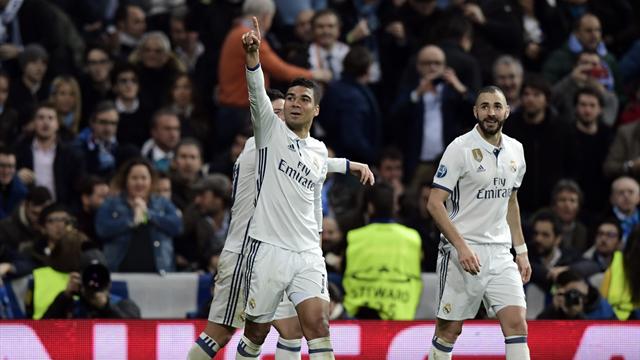 La demi-volée exceptionnelle de Casemiro face à Naples