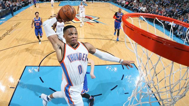 Wiggins et Westbrook s’envolent, Ginobili régale : le Top 10 de la nuit