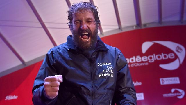 Eric Bellion : "En terminant ce Vendée Globe, je me suis offert un souvenir pour la vie" Eric Bellion : "En terminant ce Vendée Globe, je me suis offert un souvenir pour la vie"