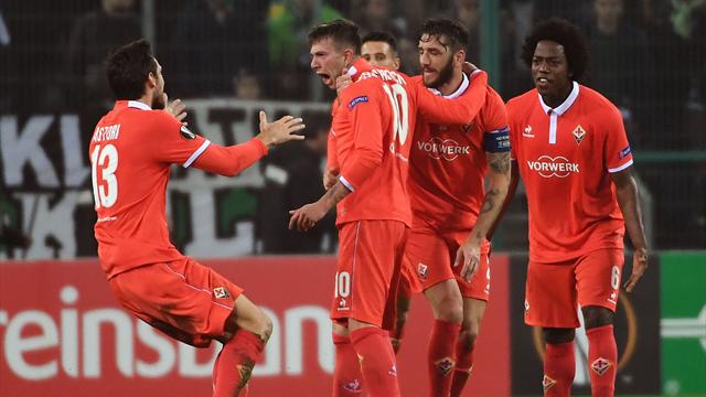 Bernardeschi illumina la Fiorentina: impresa a Mönchengladbach, è 0-1