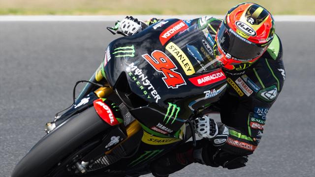 Tests in Katar: Folger glänzt als Dritter, Vinales vor Rossi