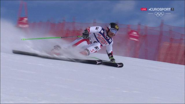 Toute en force et en légereté, Hirscher a pris les devants : sa 1re manche en vidéo Toute en force et en légereté, Hirscher a pris les devants : sa 1re manche en vidéo