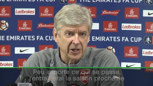 Wenger : "J'entraînerais la saison prochaine, que ce soit ici ou ailleurs" Wenger : "J'entraînerais la saison prochaine, que ce soit ici ou ailleurs"