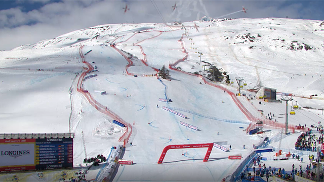 Flugzeug lässt Kamera vom Himmel stürzen: Schrecksekunde bei Ski-WM Flugzeug lässt Kamera vom Himmel stürzen: Schrecksekunde bei Ski-WM